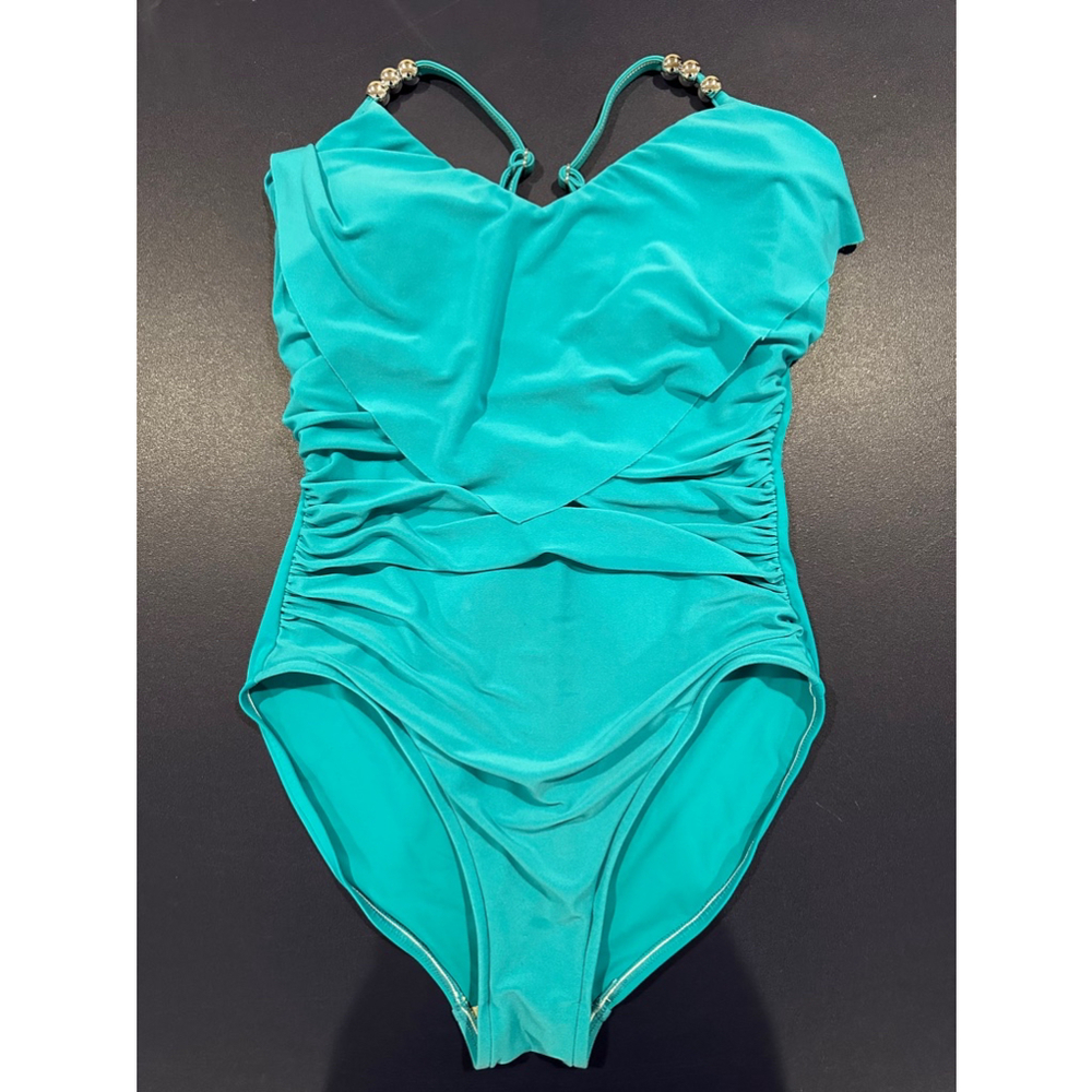 Women’s Teal Magic Suit one piece Swimsuit. US Size 8
